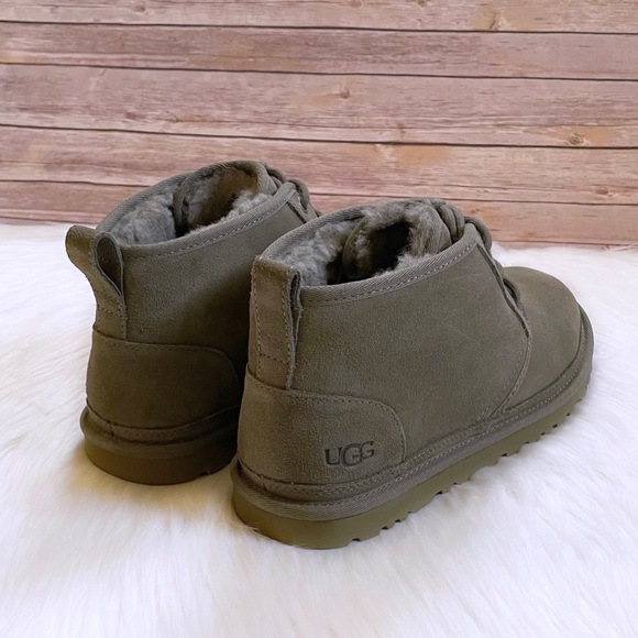 UGG Women’s Neumel Burnt Olive Suede Chukka Boots - Picture 2 of 8